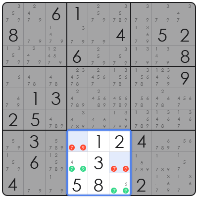 x wing sudoku
